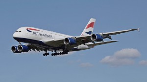 British Airways am Flughafen Friedrichshafen