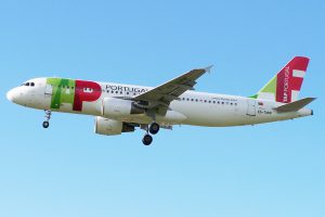 TAP Air Portugal am Flughafen Lissabon