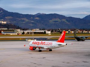 easyJet am Flughafen Dresden