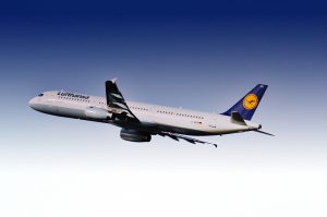 Lufthansa am Flughafen Zürich