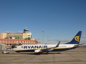 Ryanair am Flughafen Fuerteventura