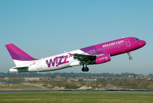 Wizz Air am Flughafen Frankfurt-Hahn