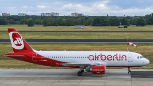 Air Berlin am Flughafen Madeira