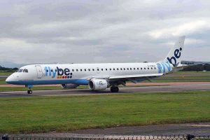 Flybe am Flughafen London Stansted