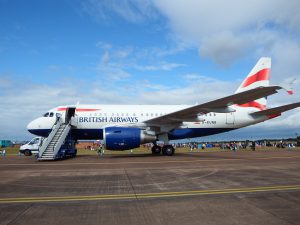 British Airways am Flughafen London Stansted