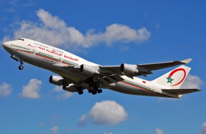 Royal Air Maroc am Flughafen Marrakesch-Menara