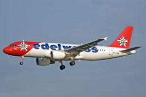 Edelweiss Air am Flughafen Las Vegas