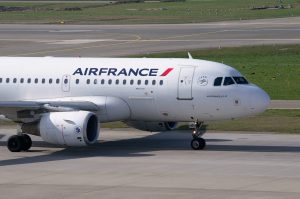 Air France am Flughafen Nürnberg