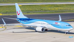 TUI fly am Flughafen Alicante