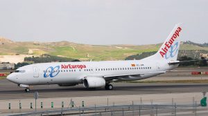 Air Europa am Flughafen Madrid