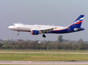 Aeroflot am Flughafen Frankfurt