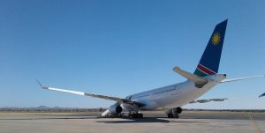 Air Namibia am Flughafen Frankfurt