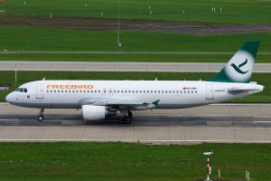 Freebird Airlines am Flughafen Erfurt-Weimar