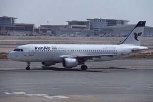 Iran Air am Flughafen Frankfurt