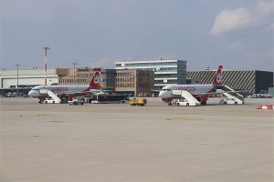 Laudamotion am Flughafen München