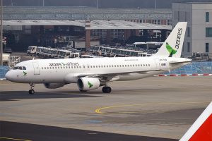 Azores Airlines am Flughafen Frankfurt